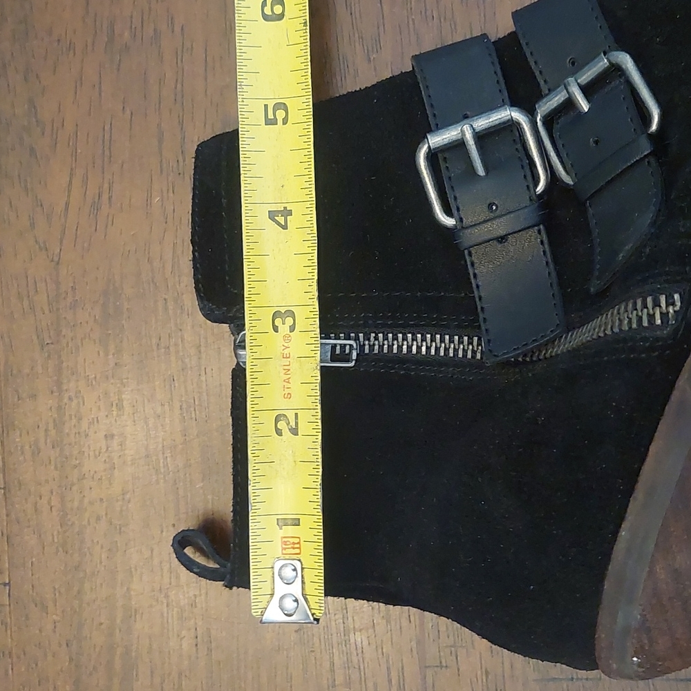 Dolce Vita Black Suede Booties - Picture 9 of 9